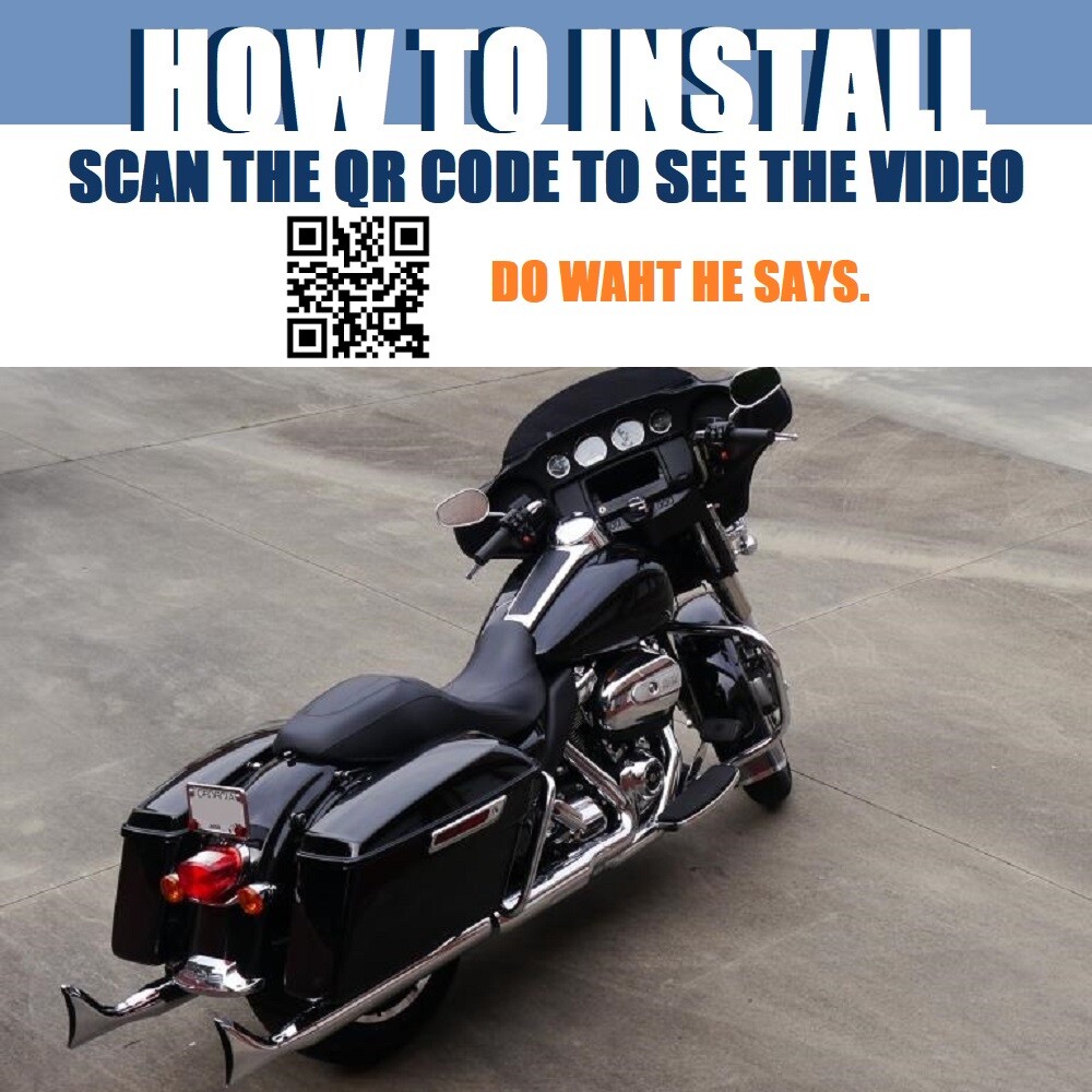 36" Chrome Fishtail Slip on Mufflers For Harley Touring 95-16 Nice Look Exhaust