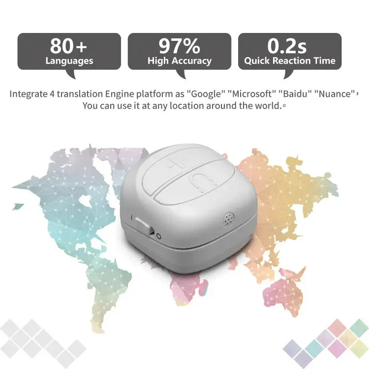 New online voice translator support 80+ language