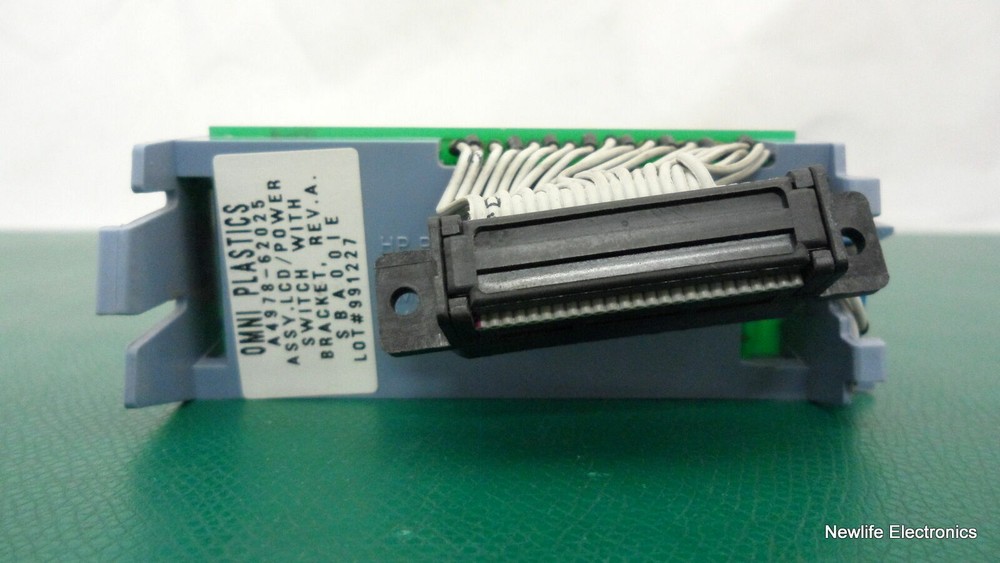 HP A4978-62025 LCD Display with Power Switch w/ Bracket