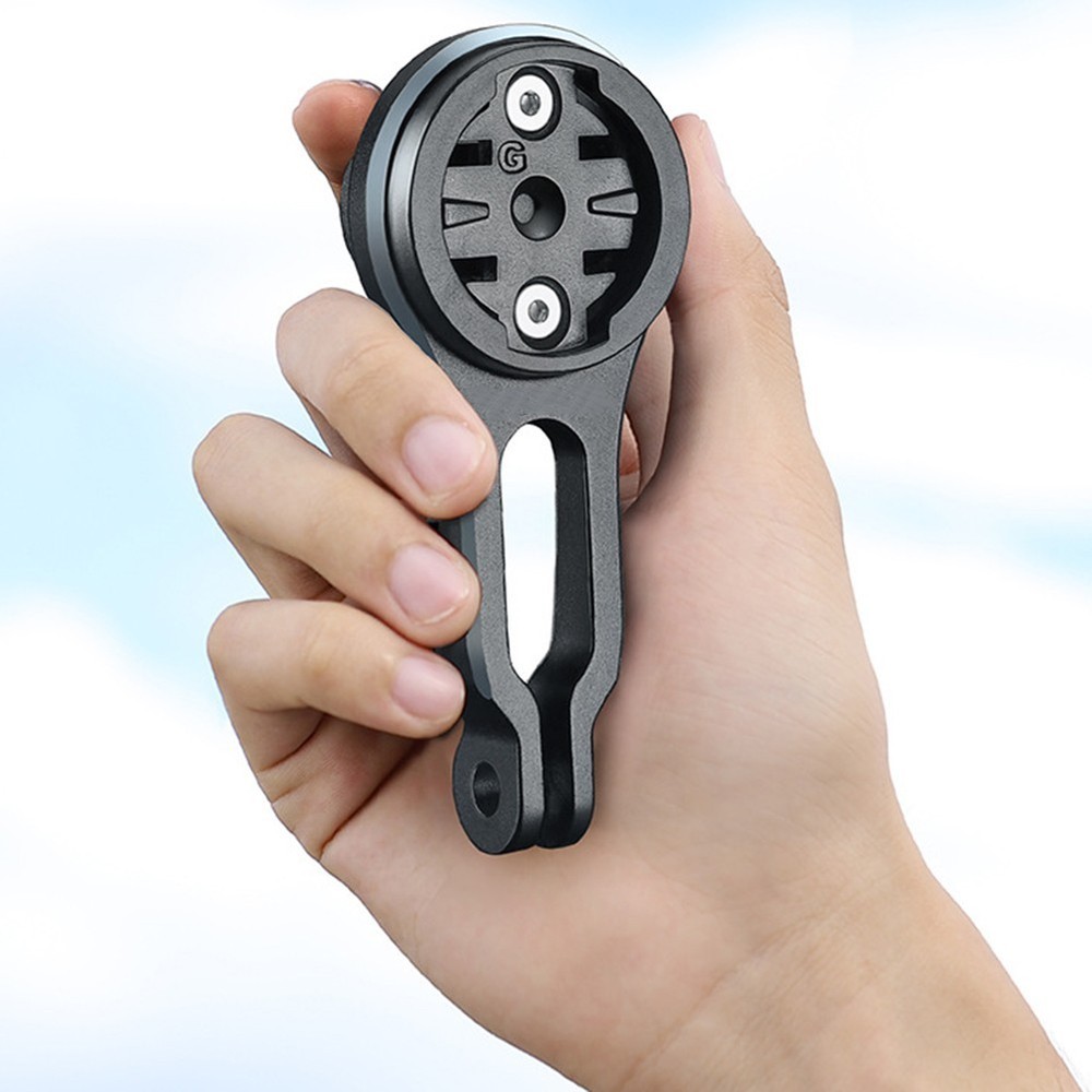 Black Alloy Handlebar Mount Adjustable for Cycling Computers and Speedometers