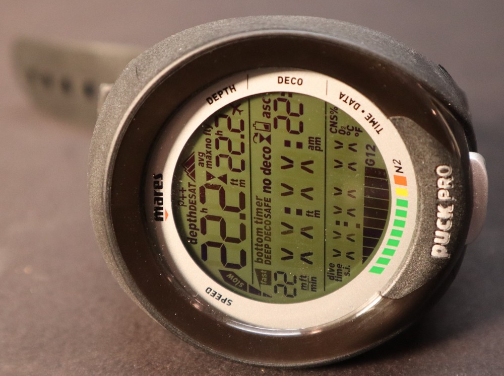 Mares Puck Pro Plus Scuba Dive Computer Complete CIB Tested