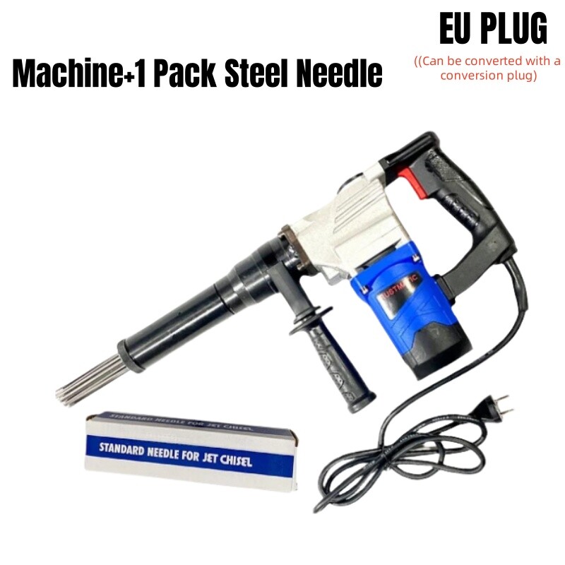 110V/220V Electric Needle Derusting Gun Rust Removal Needle Scaler Jet Chisel