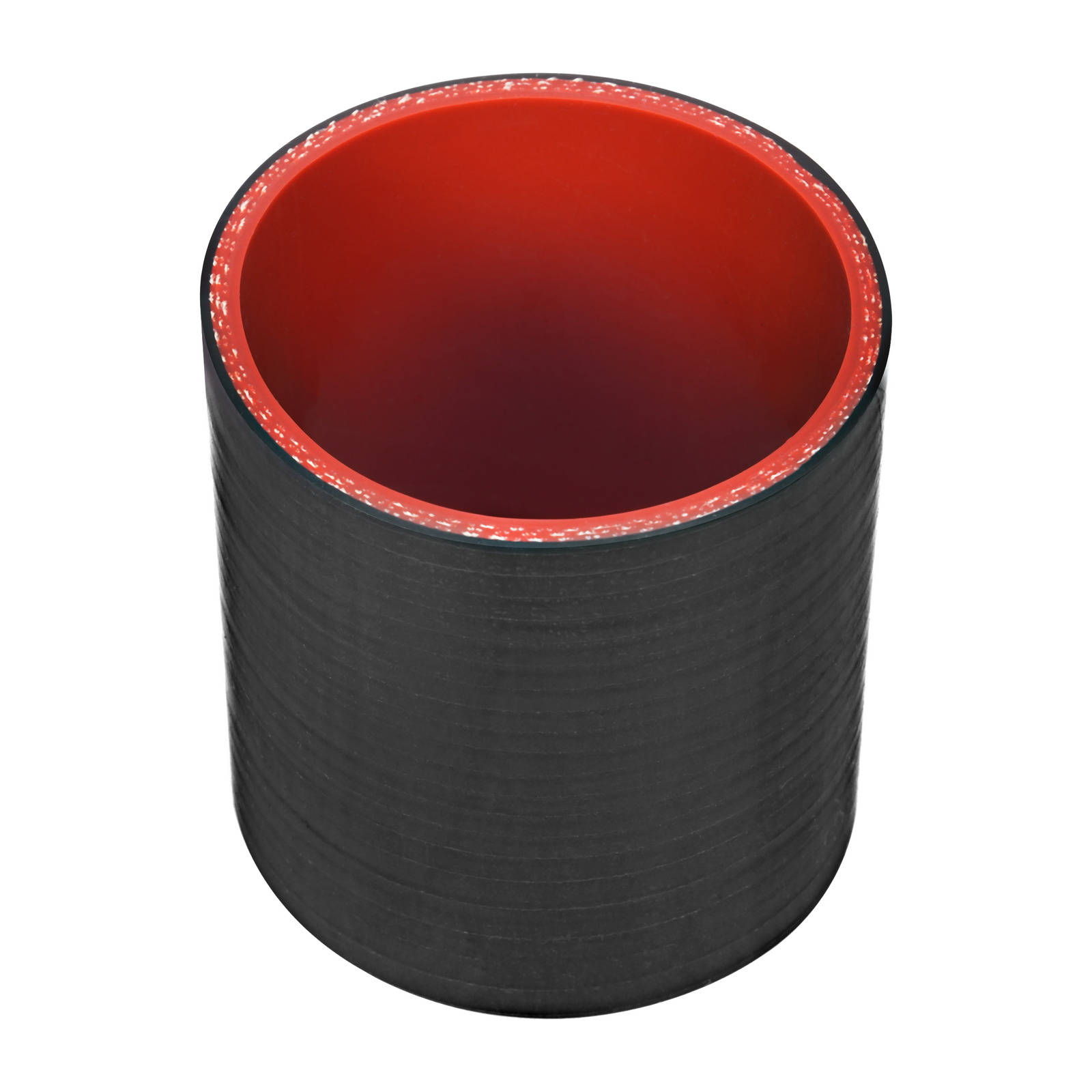 2.5 Inch 64mm Aluminum Universal Intercooler Turbo Piping Pipe Kit+Blk Red Hose