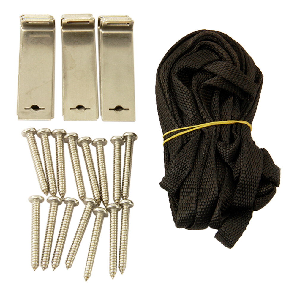 Universal Mounting Strap Hardware for 4' x 20' Swimming Pool Solar System Kit