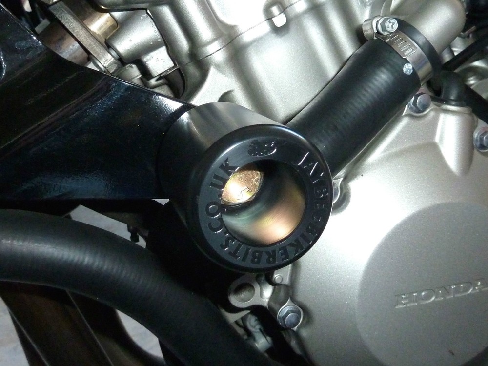HONDA CBF 1000 - ABS FRAME CRASH PROTECTION PUCKS KNOBS ENGINE SLIDERS SAVERS