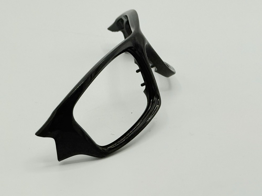 OAKLEY VALVE SUNGLASSES POLISHED BLACK REPLACEMENT FRONT FRAME ORBITALS MIDDLE