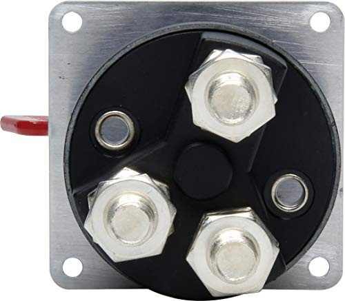 Battery Disconnect, Rotary Switch, Panel Mount, 160 amp, 12V, Removable Key,