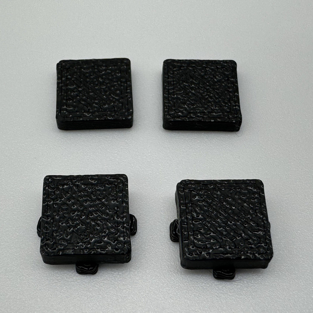 Plastic Rubber Feet Screw Covers for PlayStation 2 PS2 SLIM Console System