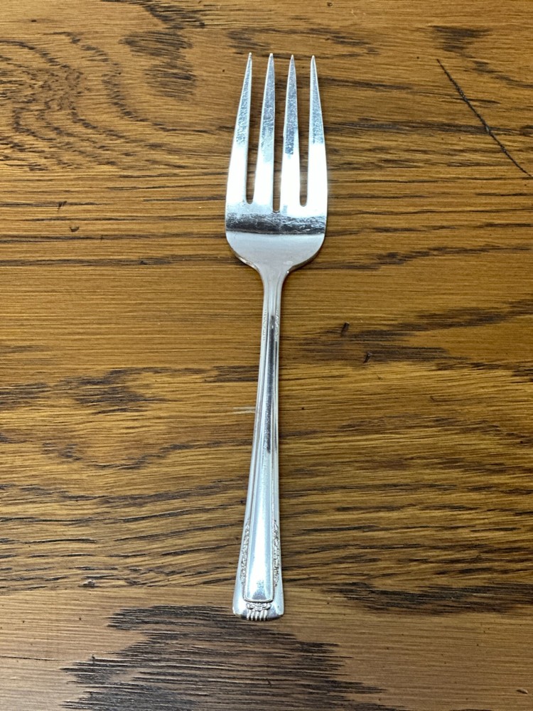 Baroness Silverplate Meat Fork Serving Fork