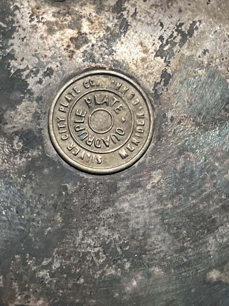 Silver City Plate Co Large Pitcher (missing Lid)