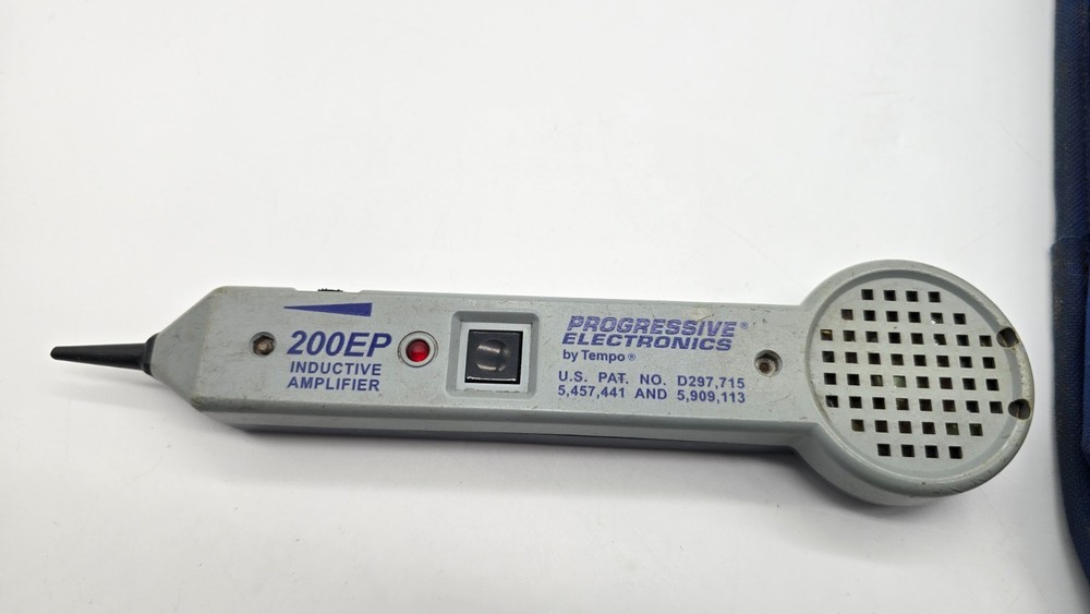 Progressive Electronics Tempo 200EP Probe Inductive Amplifier 77HP Tracer Case