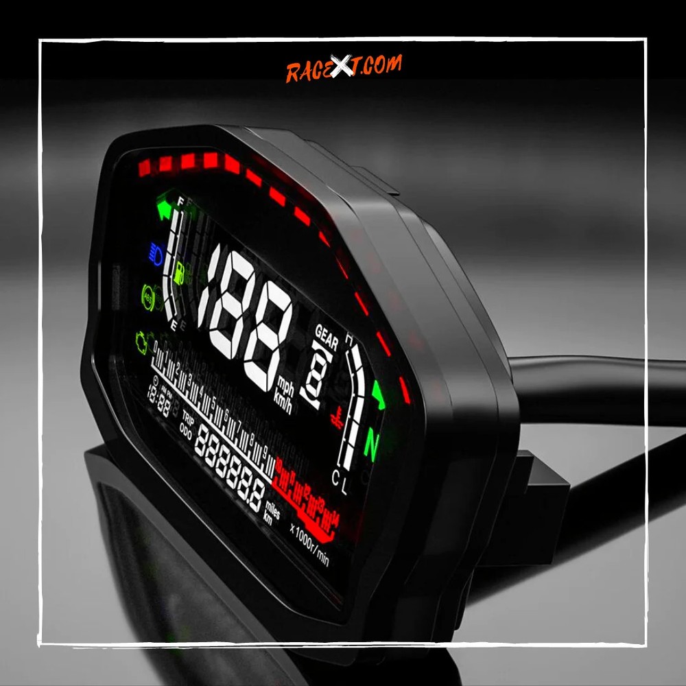 Digital LCD Speedometer for Mitt 808 Traveler – Multifunction LED Odometer