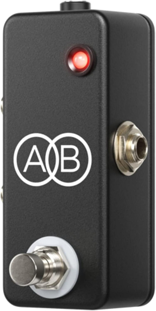 Mini A/B Box - Guitar Signal Path Effect, Black/Silver, Model Number: Mini A/B B
