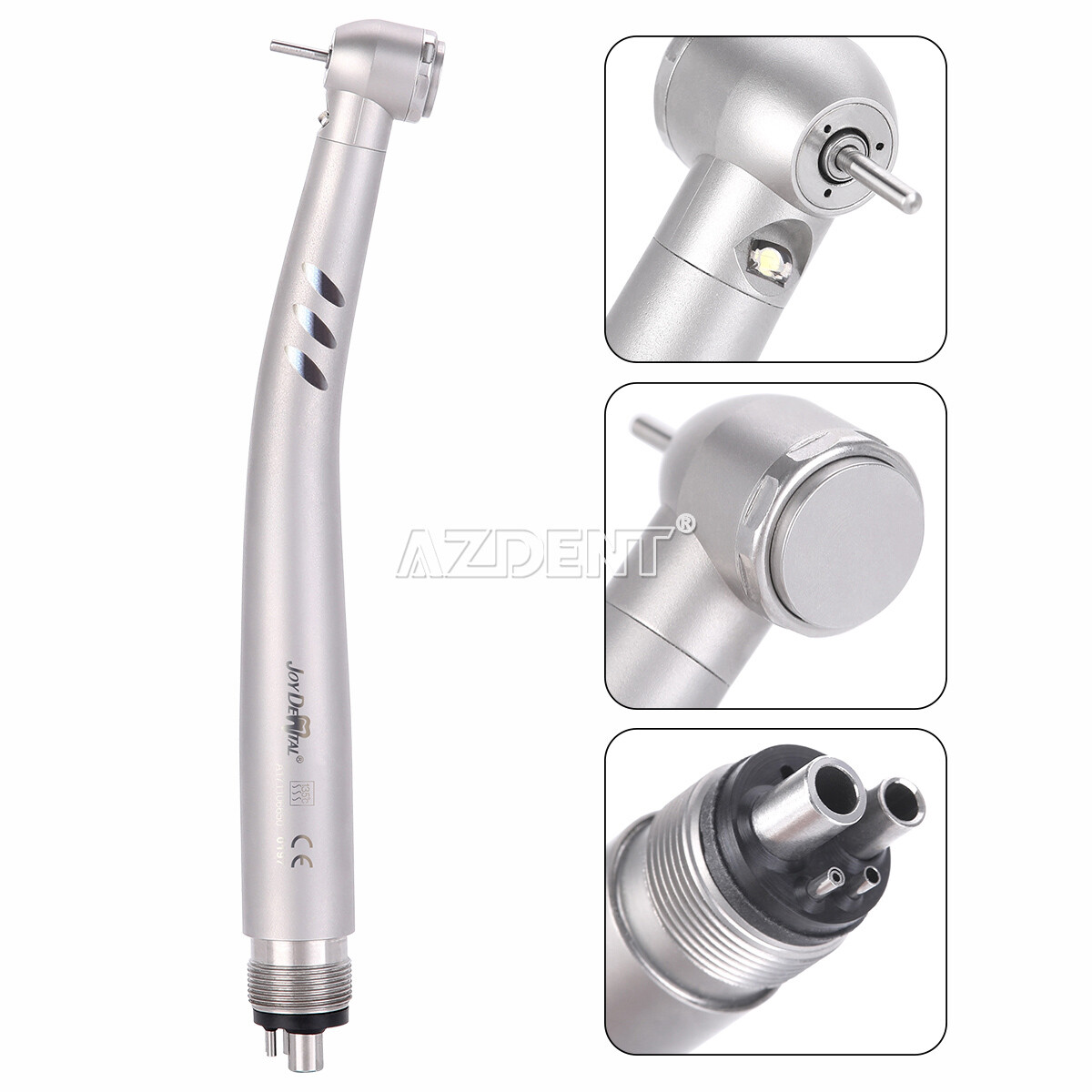 NSK Style Dental LED Fiber Optic E-generator High Speed Handpiece 4 HOLE Midwest