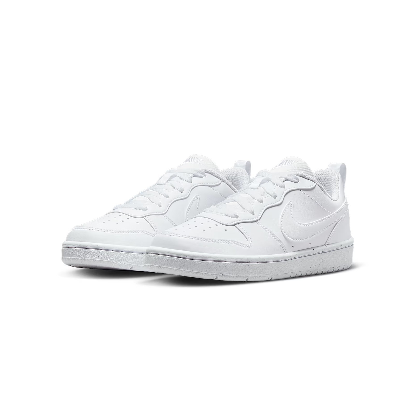 Nike Court Borough Low Recraft Big Kids' Youth White Sneakers Shoes, DV5456-106