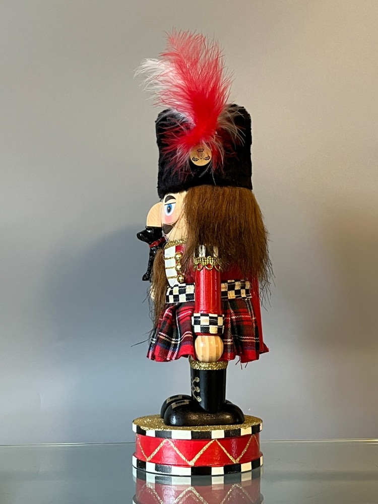 MacKenzie - Childs Tartastic Scottish Nutcracker