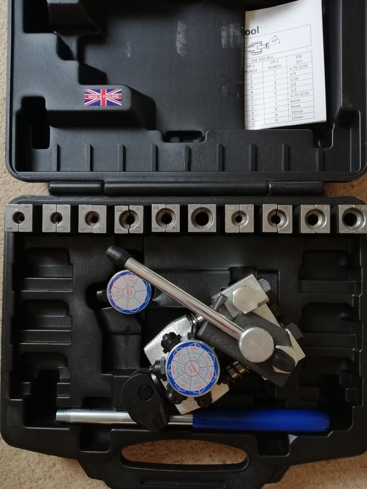 Automatic Brake Flaring Tool Master Kit Sykes Pickavant Compatible