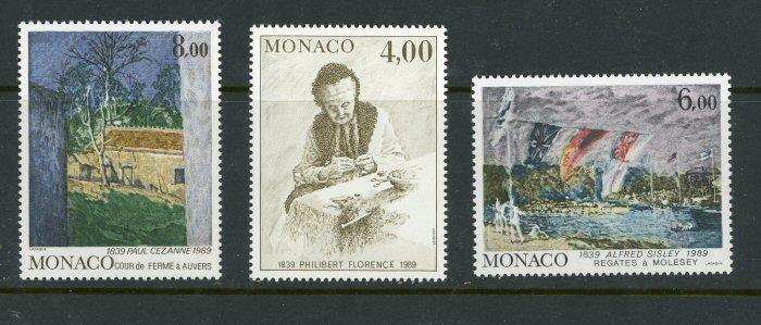Monaco #1689-91 MNH