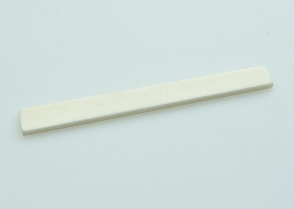 80mm Pure Guitar Bone Saddle Classical Guitar Bone Bridge Saddle 80x3mm