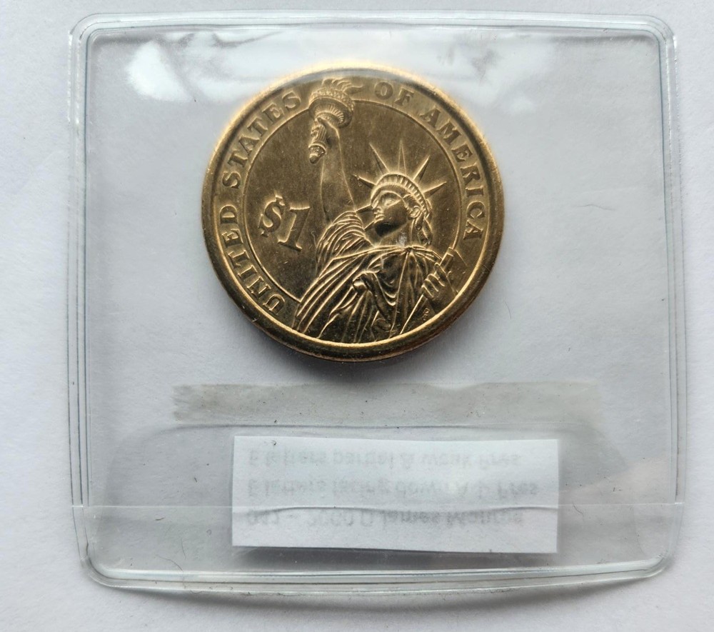 041: 2008-D James Monroe Presidential Dollar - Errors