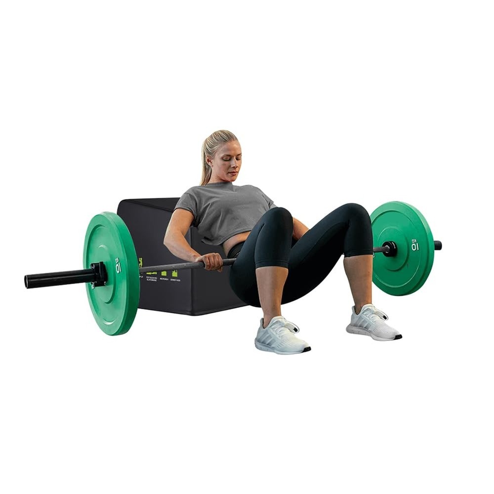 Hip Thrust Machine & Glute Bridge Exercise Machine, Hip Thrust Bench Booty Wo...