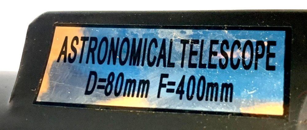 IOPTRON Astronomical Telescope w/Cube Computerized Mount Tripod, Hand Controller