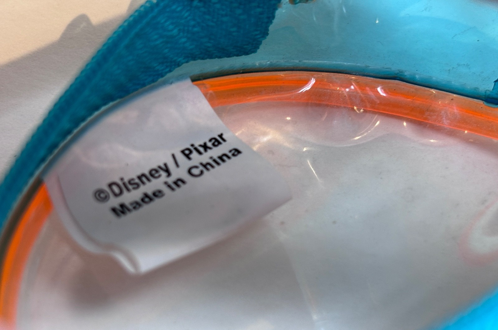 Disney Pixar Finding Nemo Clear Coin Purse Keychain Clip Flower Y2K Vintage RARE