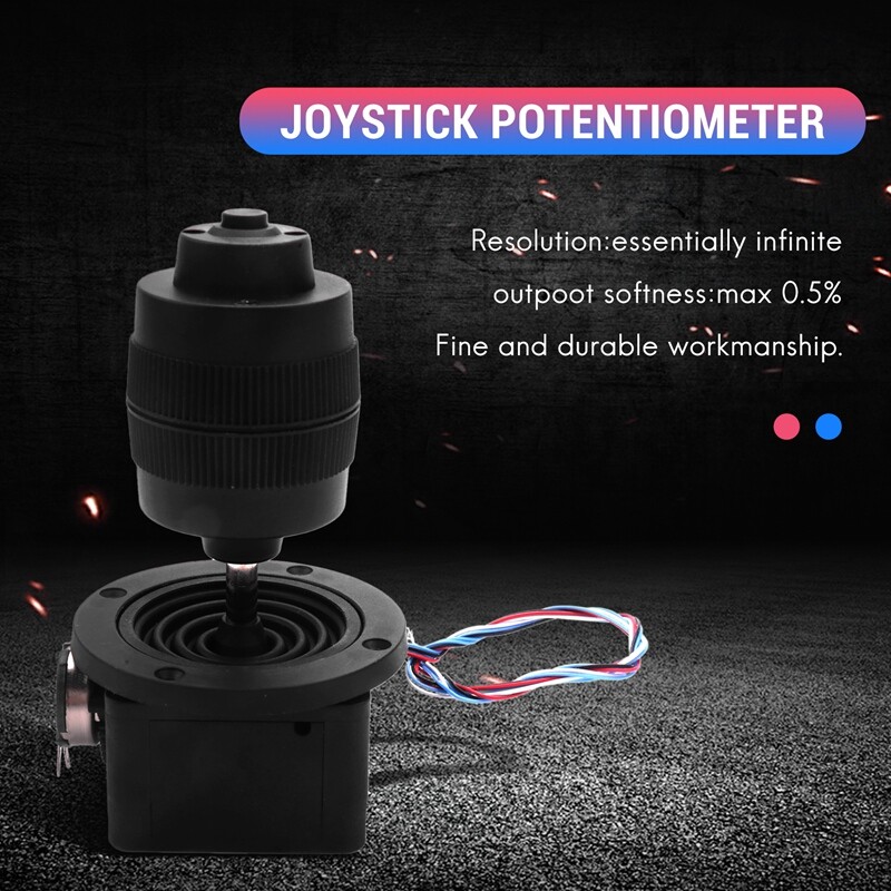 Electronic 4-Axis Joystick Potentiometer Button for -D400B- 10K 4D9505