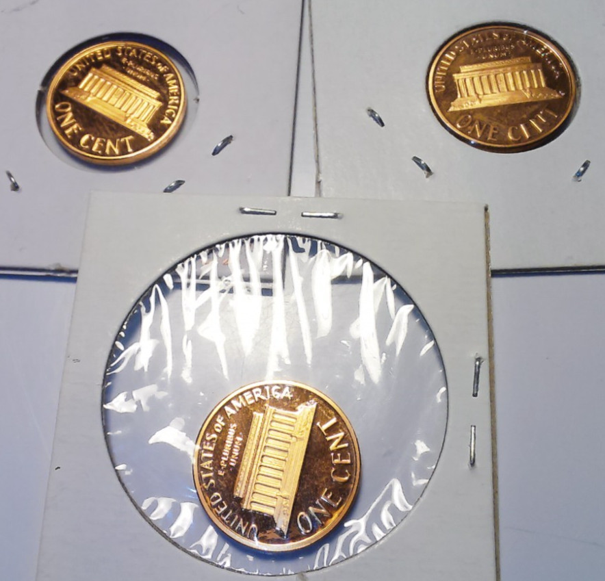Lincoln Cent: Proofs - 1992/93/94 (0PC-B35)