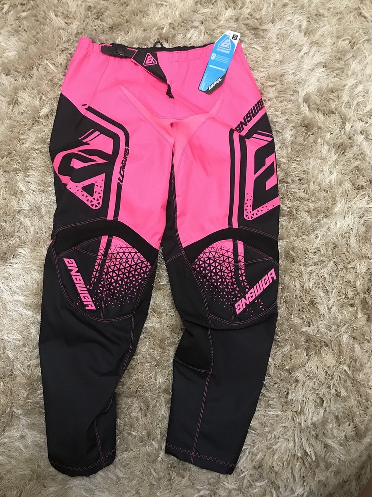 ANSWER RACING WOMENS SYNCRON MX PANTS NWT