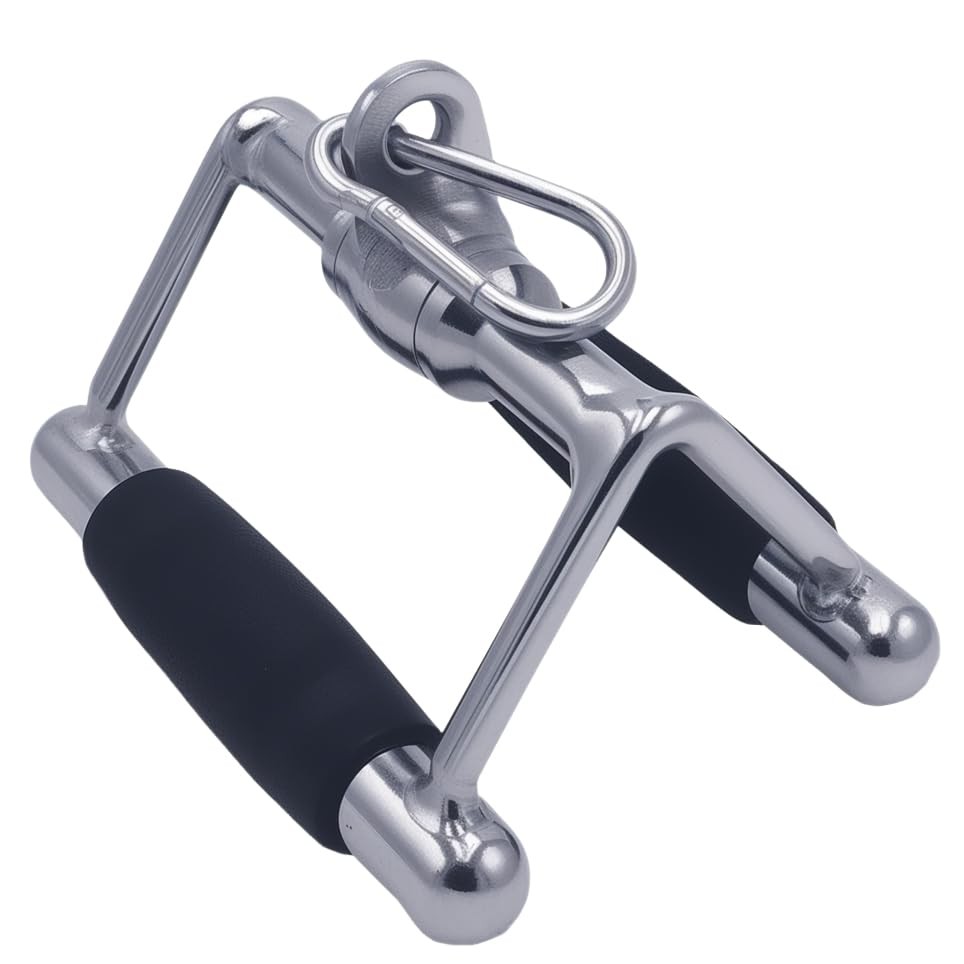 LAT Pull Down Bar Rotating Press Down Bar Tricep Rope Double D Row Handle