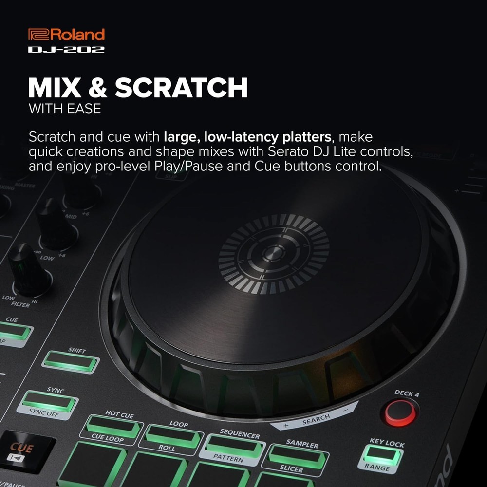 High-Quality DJ Controller with Built-In Drum Kits | Serato DJ Compatible