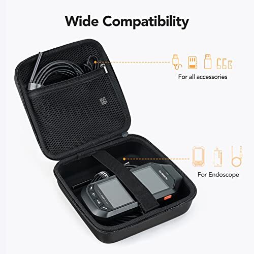 DEPSTECH Original Endoscope Case, Wireless Borescope Carrying Bag WiFi & USB