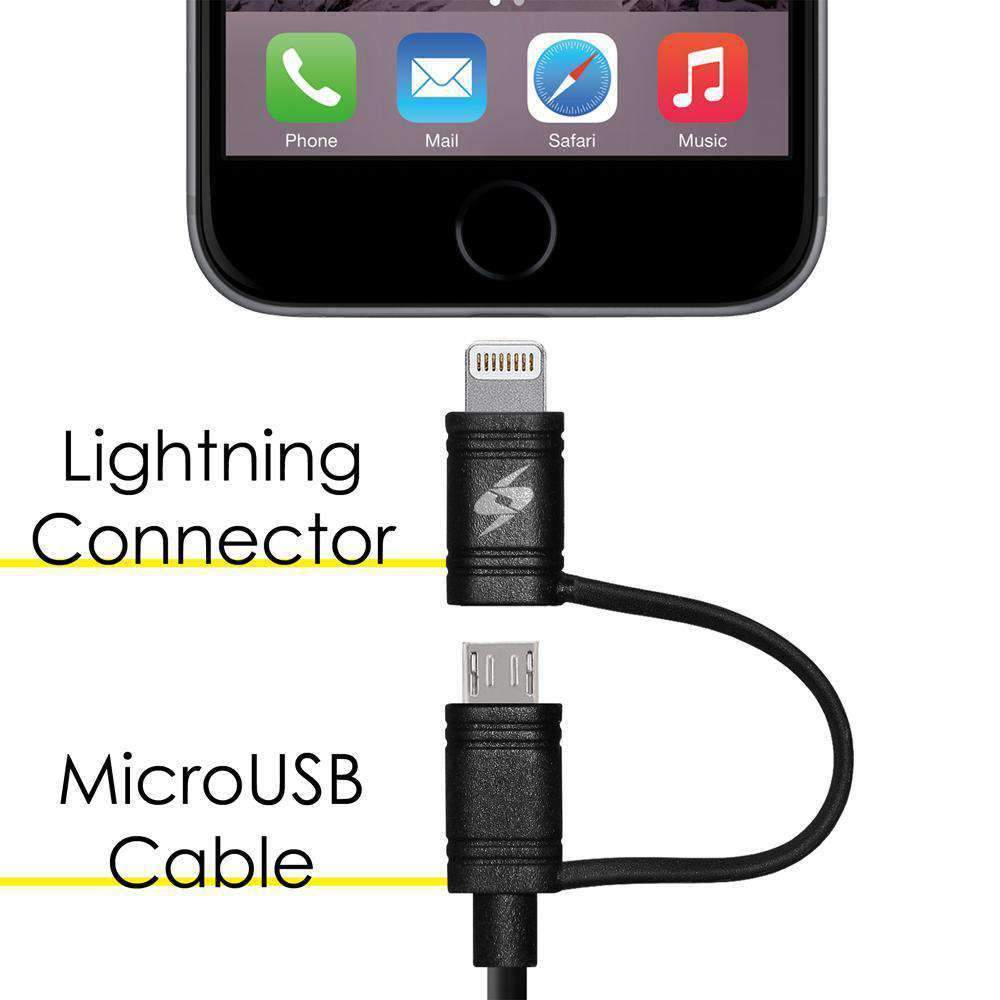 AMZER MFi CERTIFIED LIGHTNING MICRO USB SYNC 3.2 Ft. CHARGE CABLE FOR iPhone 6