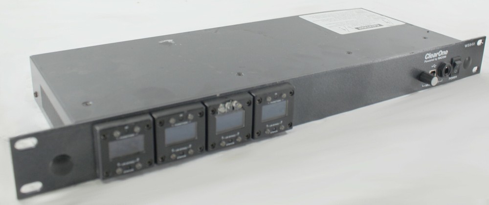 CLEARONE WS-840 4-CHANNEL WIRELESS RECEIVER