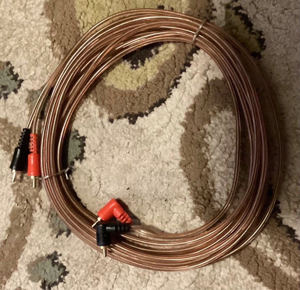 Long Car Audio RCA Cable