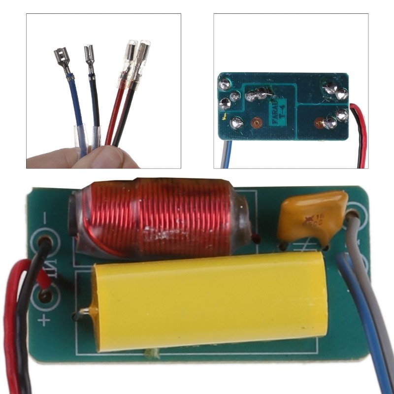 Multi Speaker Treble Frequency Divider Crossover Filter Distributor