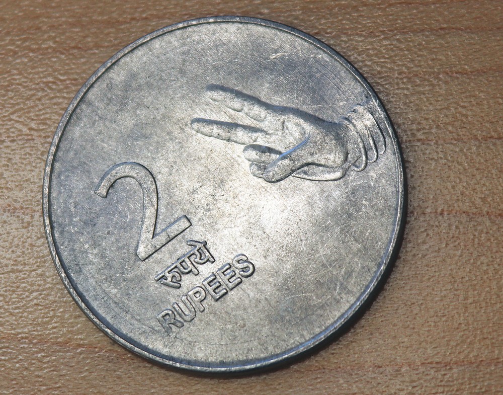 2009 India 2 Rupees Hyderabad Mint