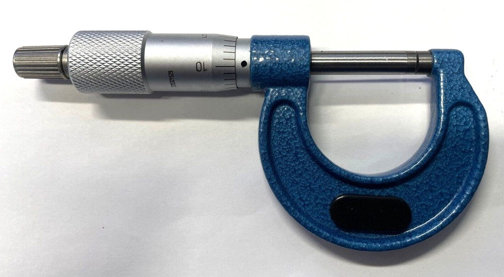 Fowler 52-253-101-1 Outside Micrometer, 0-1" Range, .001" Graduation
