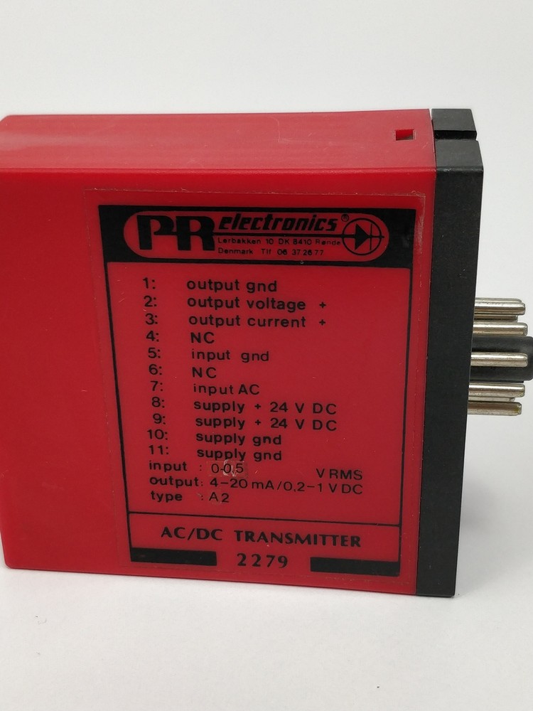 Pr Electronics 2279 A2 AC/DC Transmitter