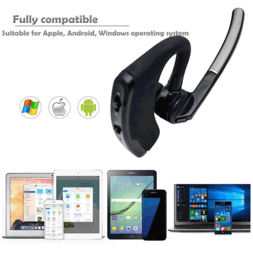 Wireless Bluetooth Headset Headphone Earphone Handsfree Sport Universal