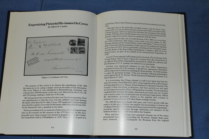 Opinions IV Philatelic Expertizing Inside View Pope PH BlueLakeStamps Great!