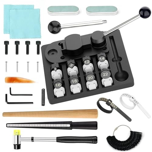 Ring Bender Tool Ring Bending, Spoon Rings Maker Machine Jewelry Making BLACCK