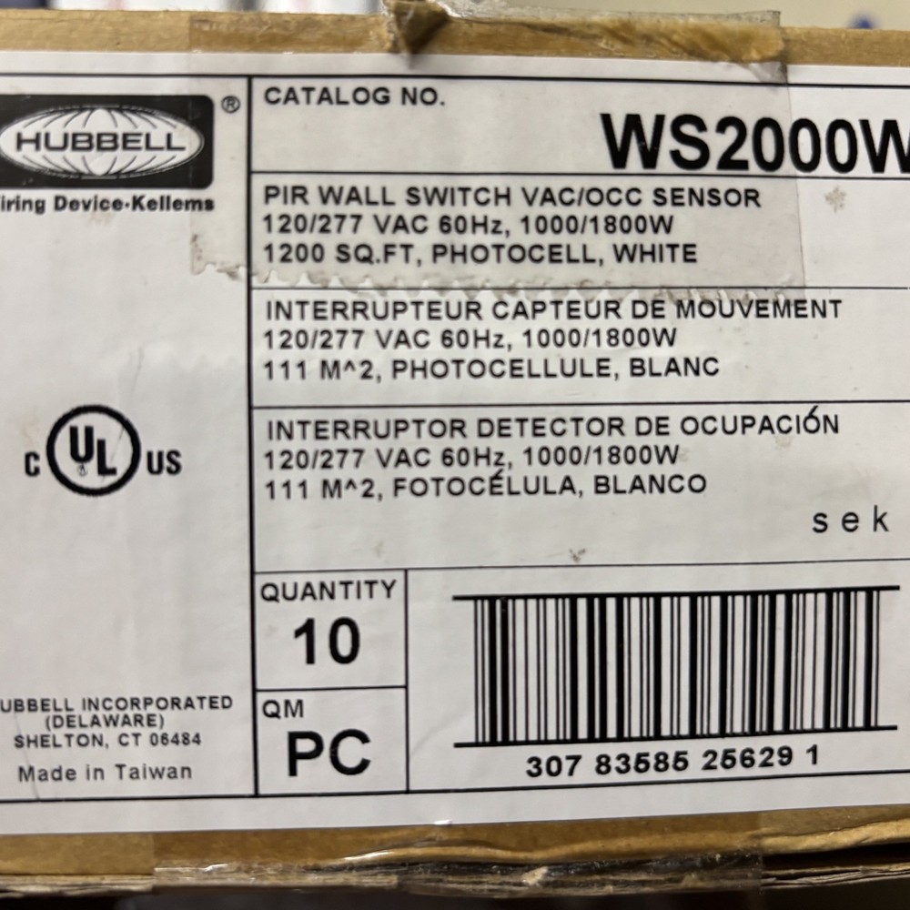 HUBBELL WS2000W / WS2000W)