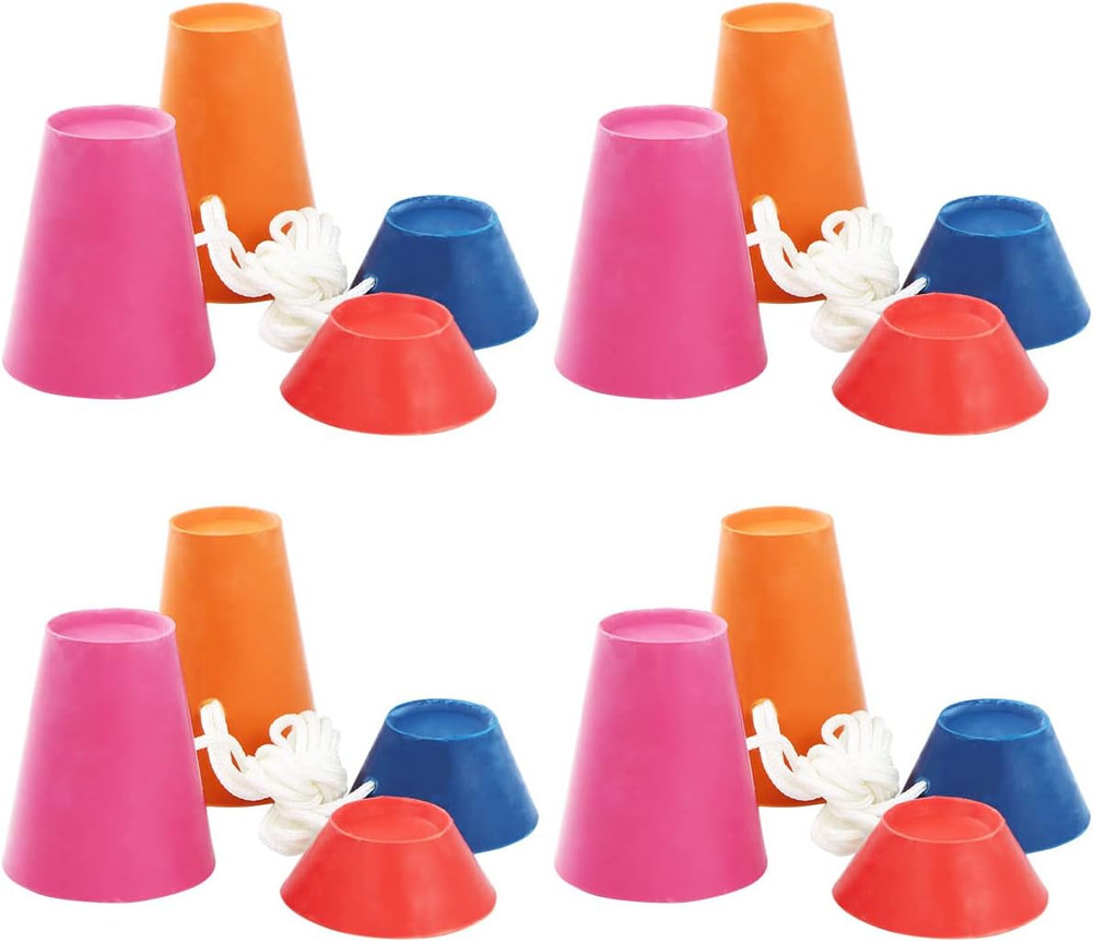 Rubber Winter Golf Tees Indoor Multi-Coloured with Different Heights -16 Pcs