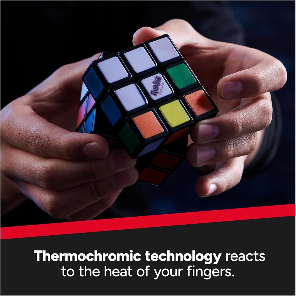 Rubik’s Cube, Phantom, 3x3 Cube Advanced Color-Changing Phantom