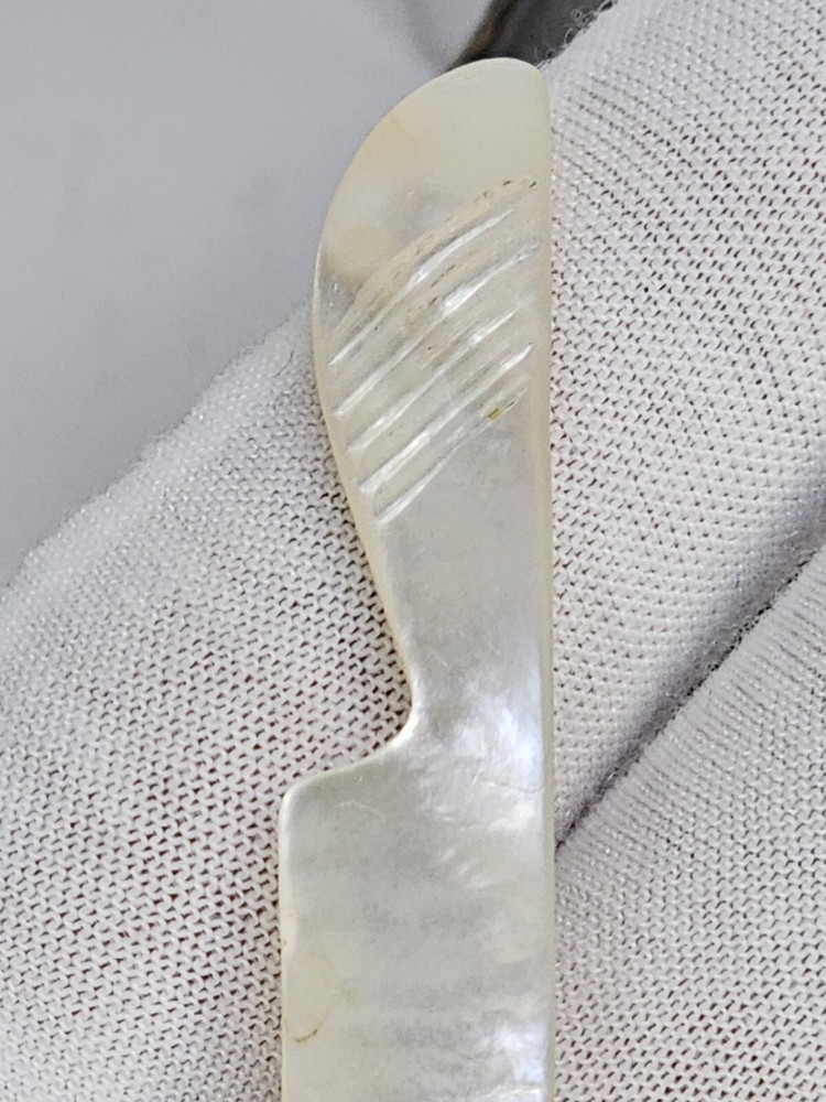 Vintage Hand Carved MOP Mini Knife