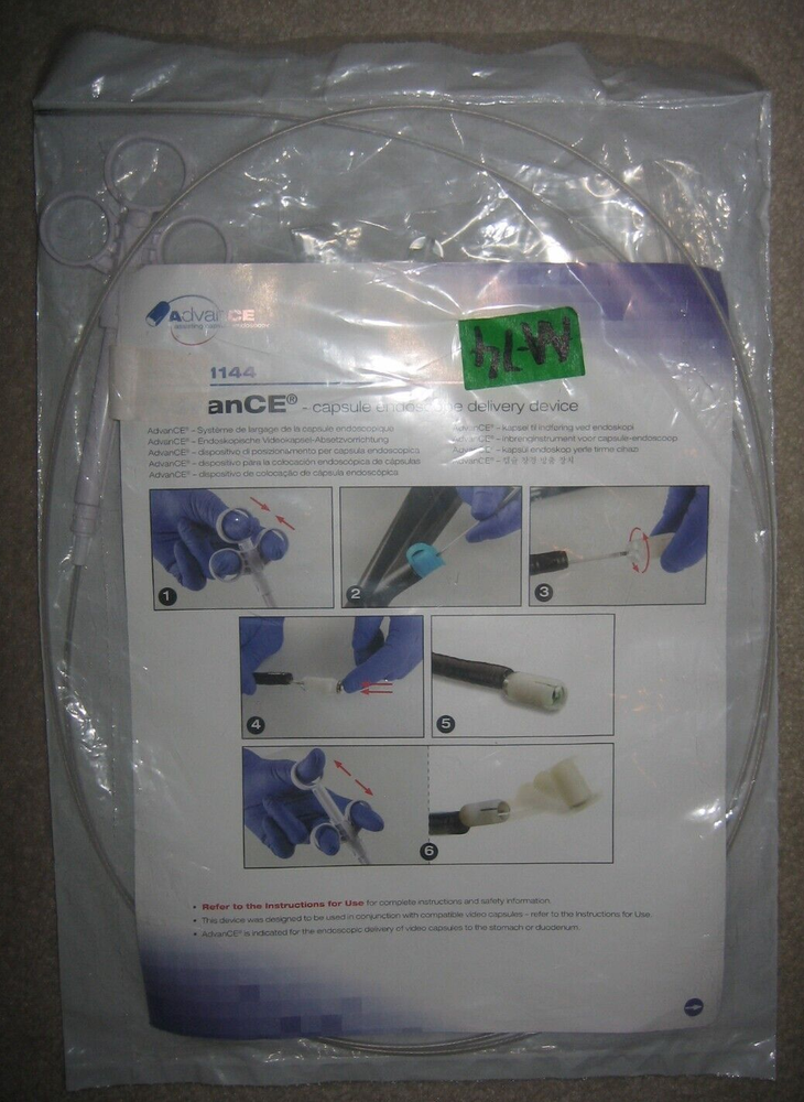 AdvanCE Small Bowel Capsule Placement Dev 00711144 Exp 2023-10-15 US Endoscopy