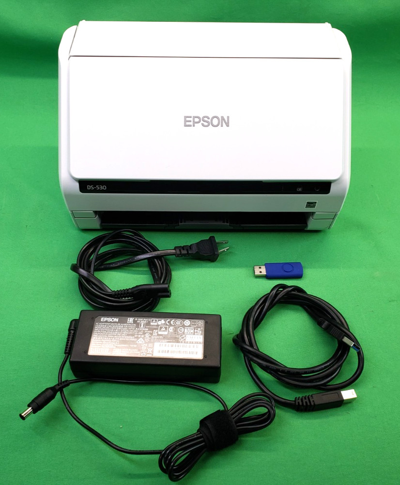 Epson DS-530 Color Duplex Document Scanner Model: J381A