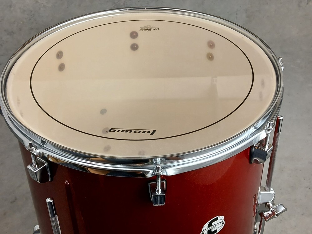 LUDWIG ELEMENT EVOLOLUTION 16" COPPER SPARKLE FLOOR TOM DRUM, MINT CONDITION